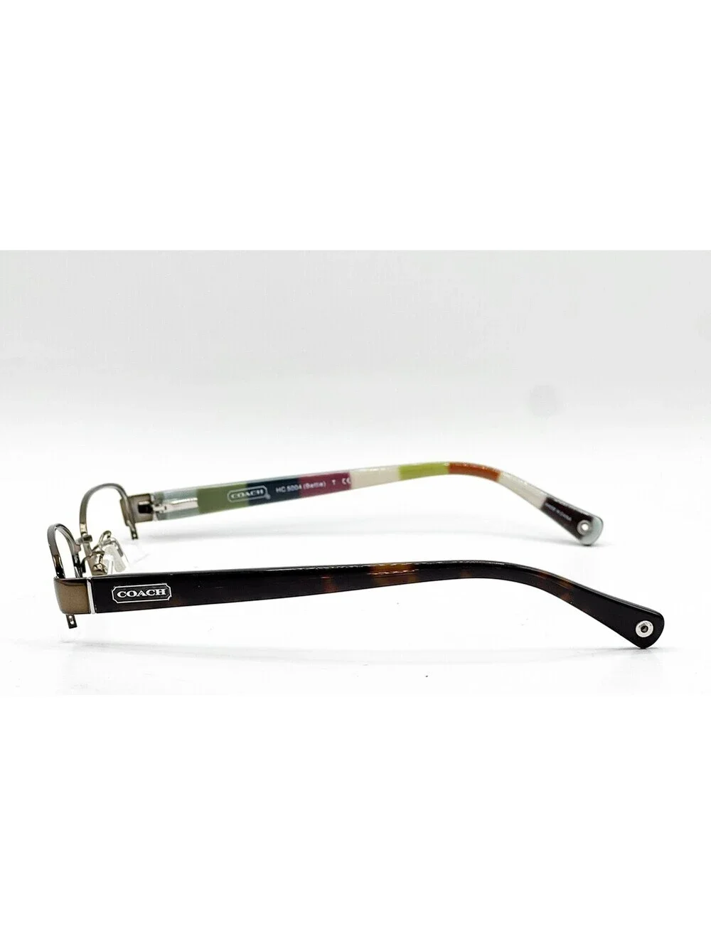 Coach HC 5004 9027 Dark Brown Tortoise Authentic Eyeglass Frames 53-16